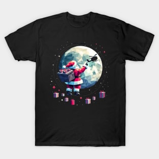 Christmas Santa astronaut T-Shirt